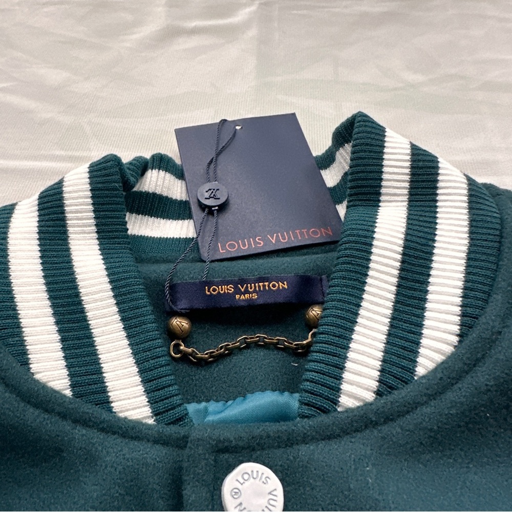 Louis Vuitton Monogram Patchwork Baseball Jacket,… - image 2